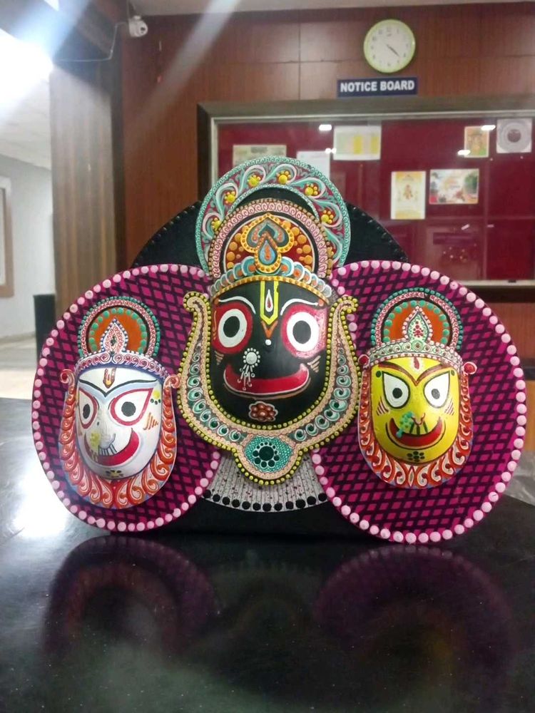 Handcrafted Jagannath Deity Wall Decor