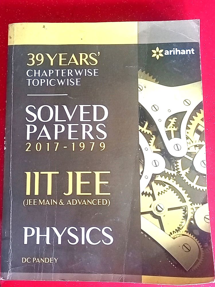 Jee 39 Years Chapterwise Physics Book