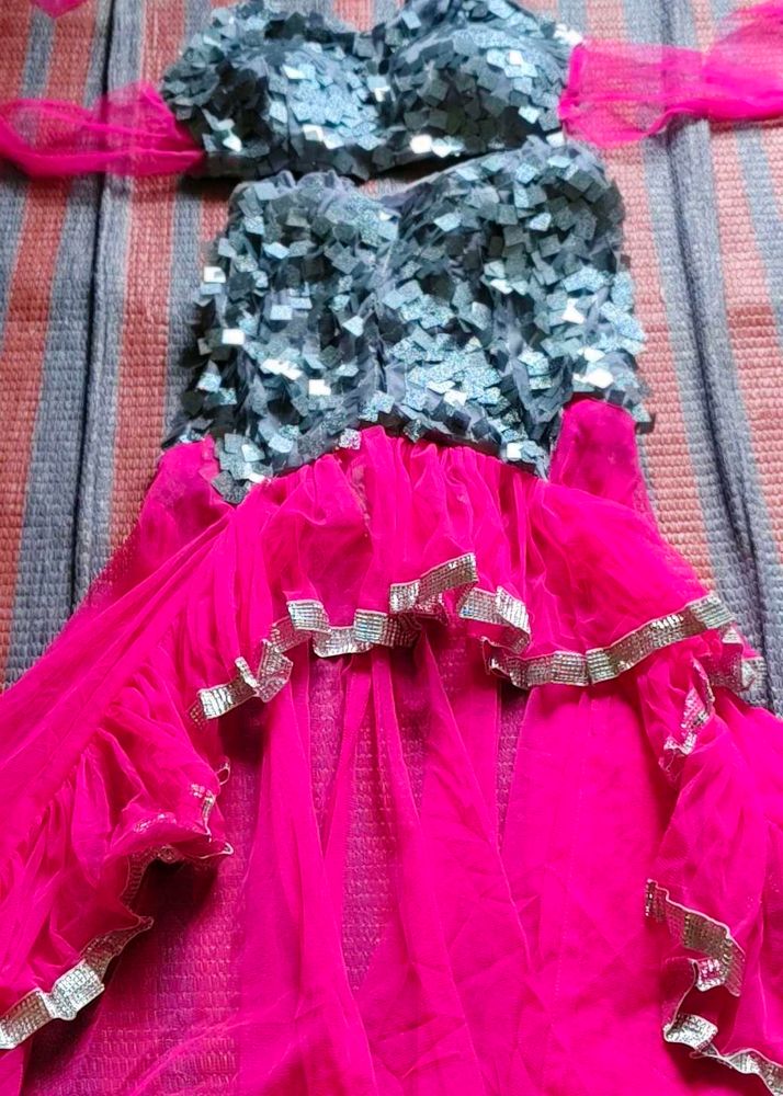 Pink Belly Dance Dress