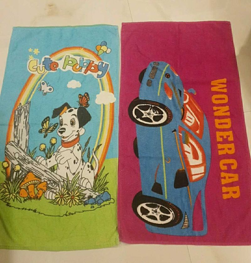Kids Cartoon Towels