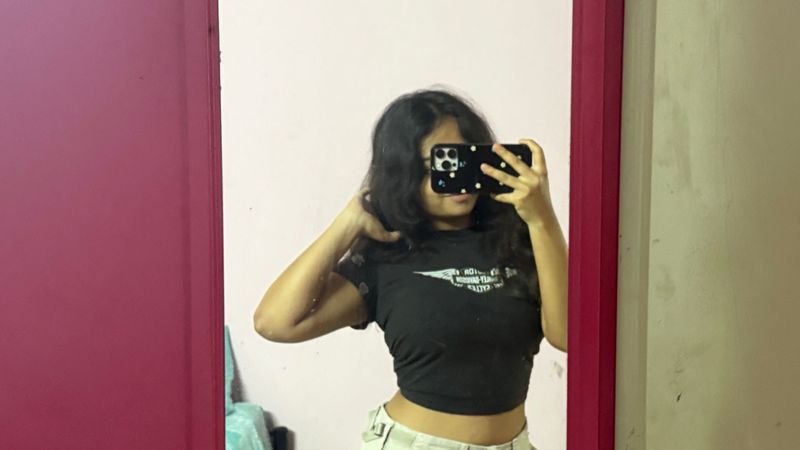 Harley davidson crop tshirt 🏍️