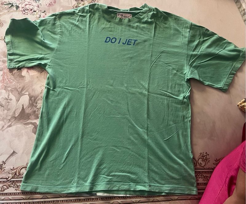 Green Oversized T shirt