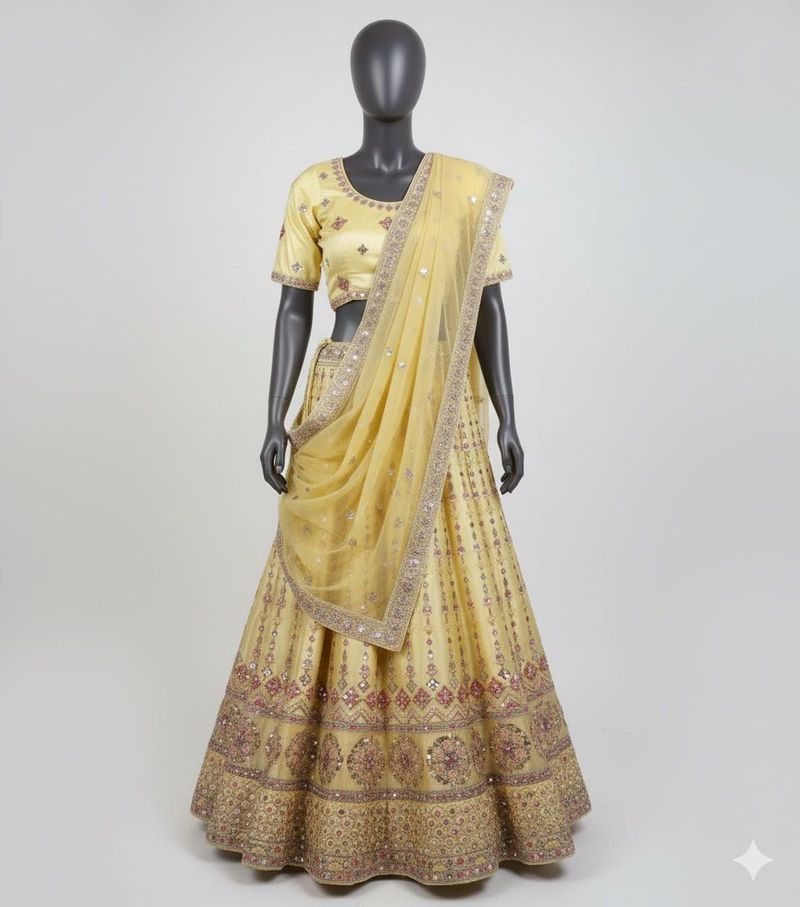 Wedding/Haldi Lehenga(Size M) Never Used