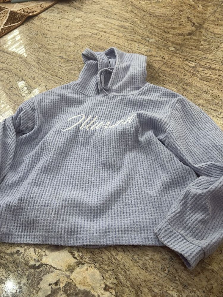 Blessed Cropped Hoodie