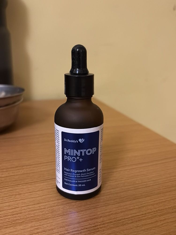 Mintop Pro+ Hair Serum used for like a week