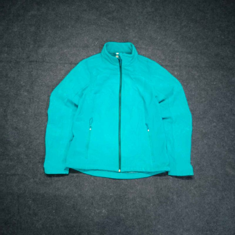 Teal Fleece Jacket