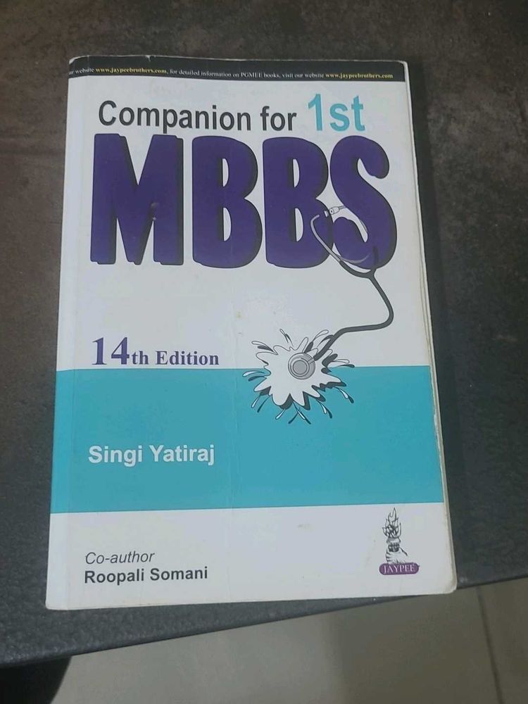Companion for 1st MBBS