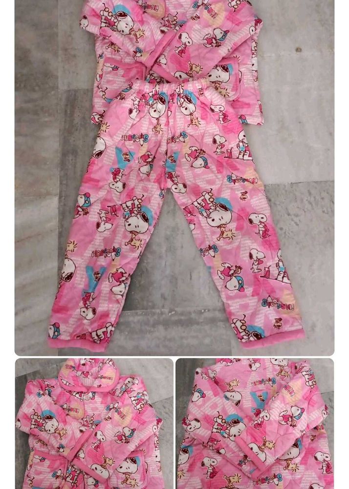 Cute Pink Pajama Set
