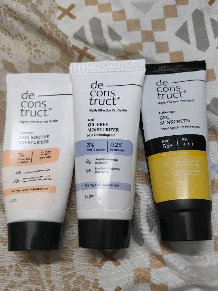 Deconstruct Sunscreen, moisturizer