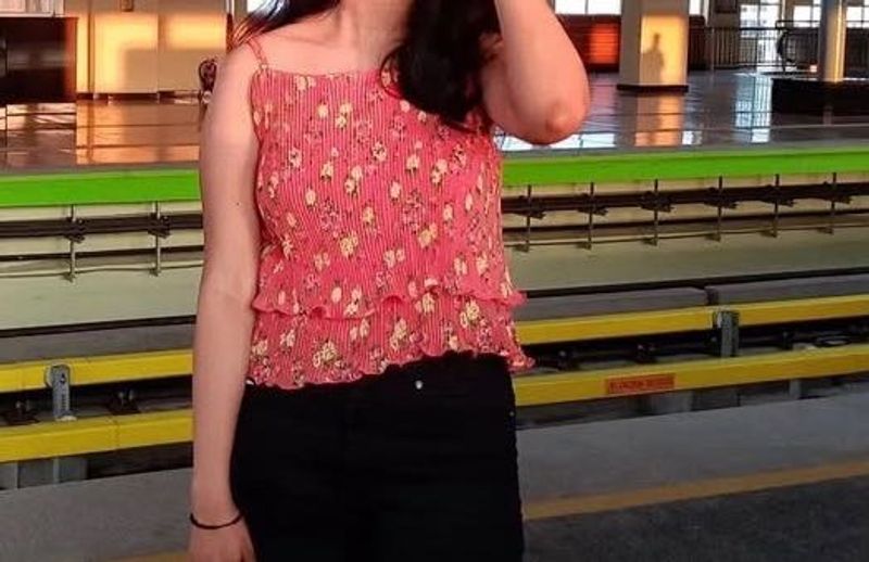 Floral Print Cami Top