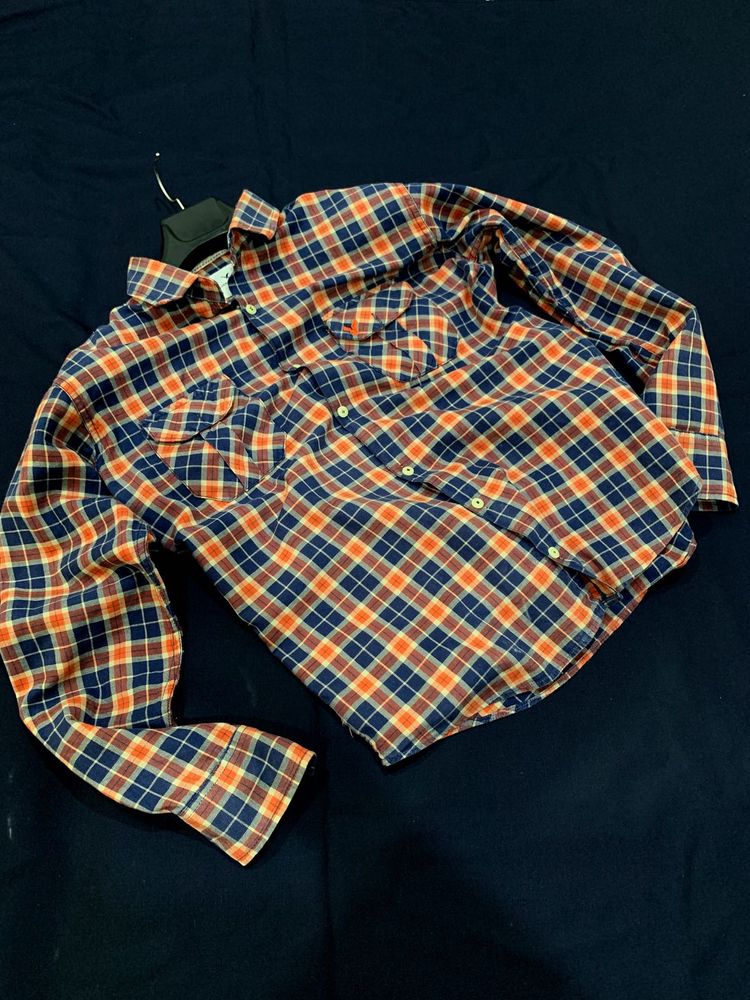 Vintage Plaid Flannel Shirt