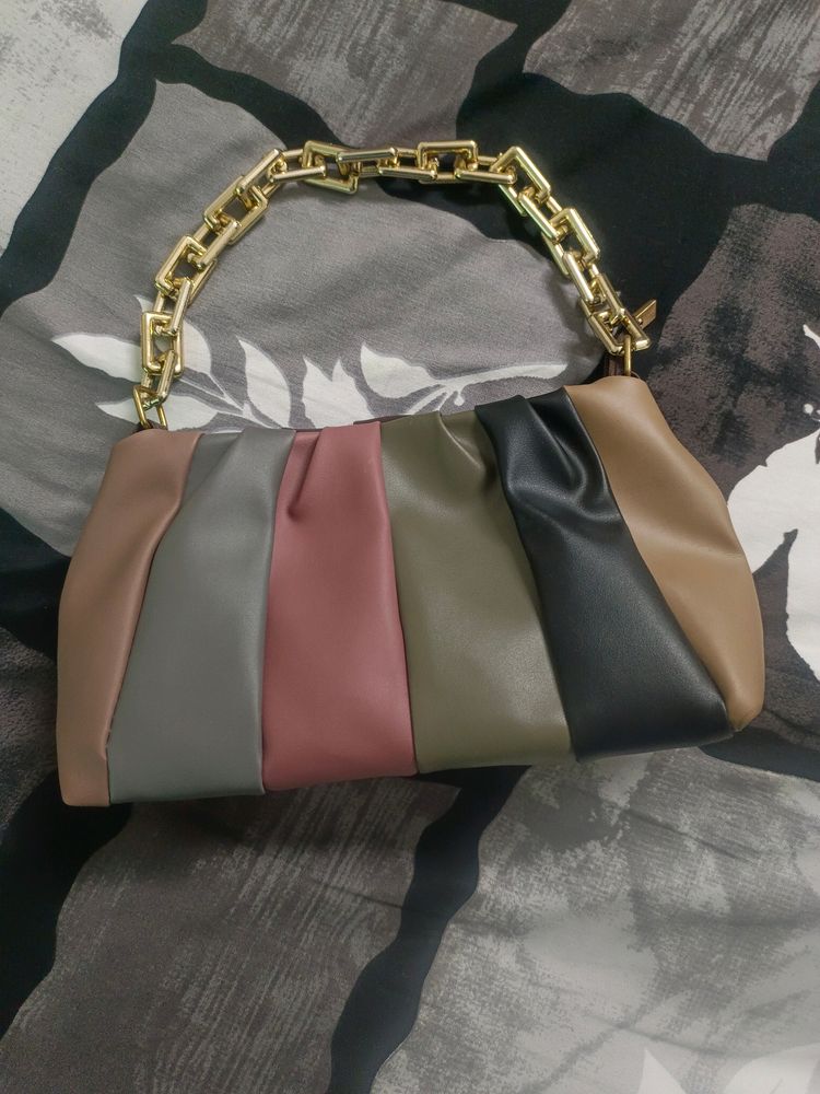 Sling Bag, Leather Fabric (Fixed Price)