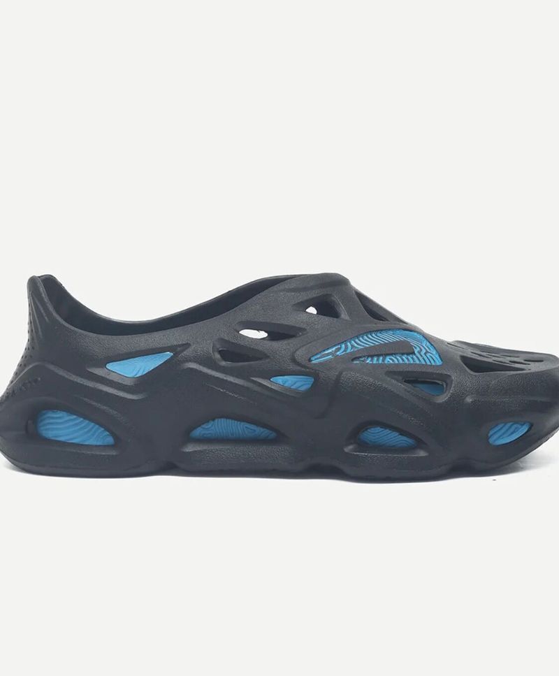 Unique Black &amp; Blue Clogs