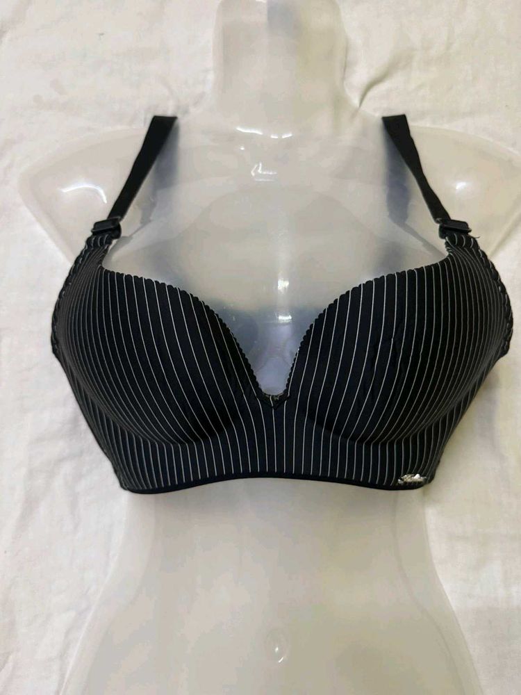 Striped Comfort Bra