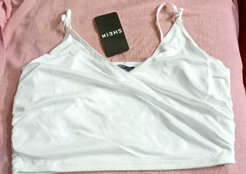 White Shein Top