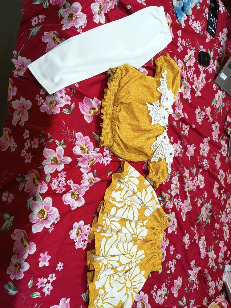 skirt Top with pajami