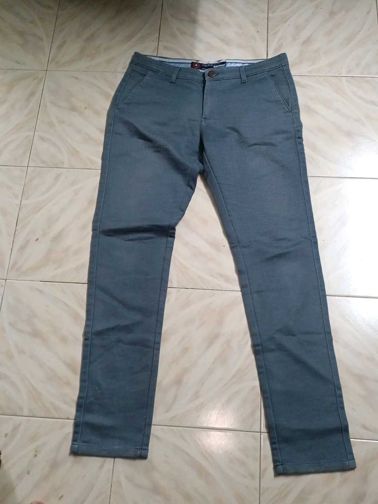 Stylish Grey Chinos