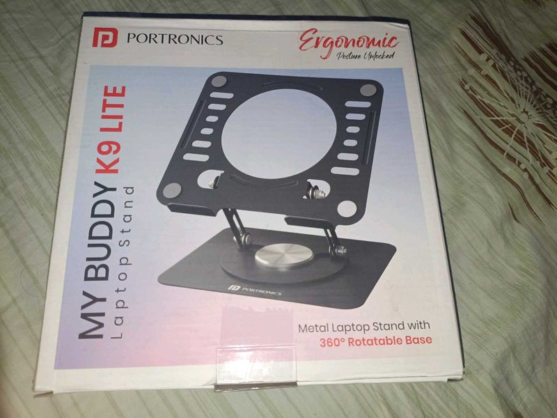 Portronics My Buddy K9 Lite Laptop Stand