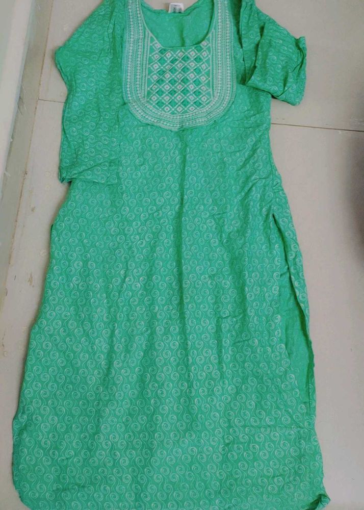 Elegant Green Kurta