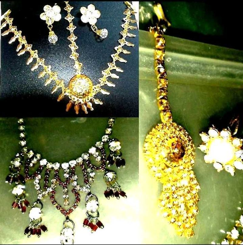 Jewelry Set: Necklace, Earrings, and More!