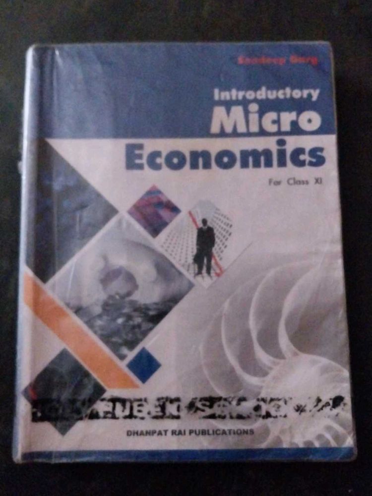 Class 11 Micro Economics By Sandeep Garg