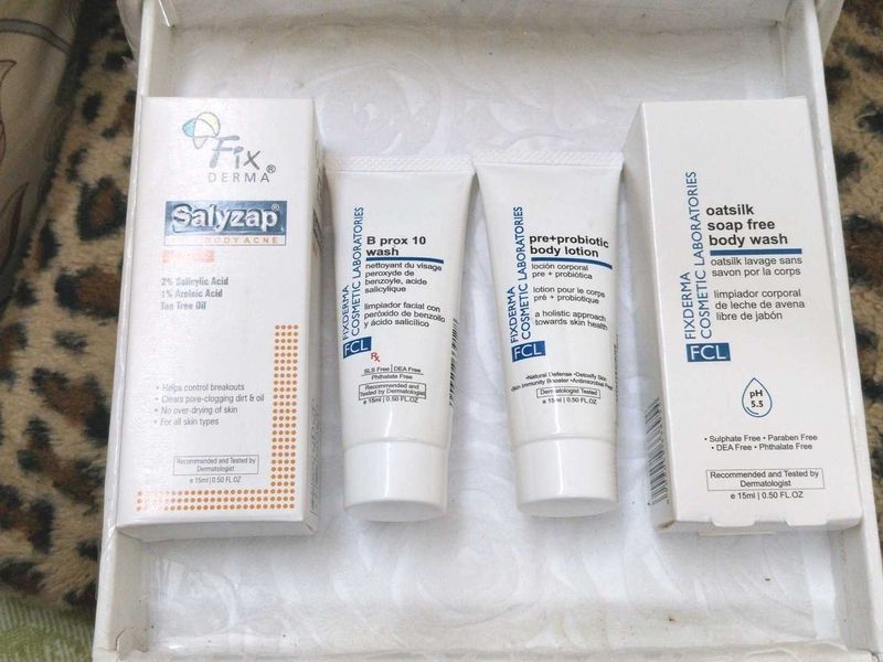 Fixderma Skincare Set combo of 4