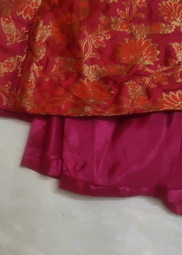 Pink Studio rasa Ghaghra With Adjustable Waist