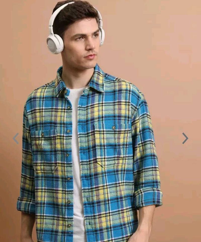 &#34;Checkered Charm: The Ultimate Casual Shirt&#34;
