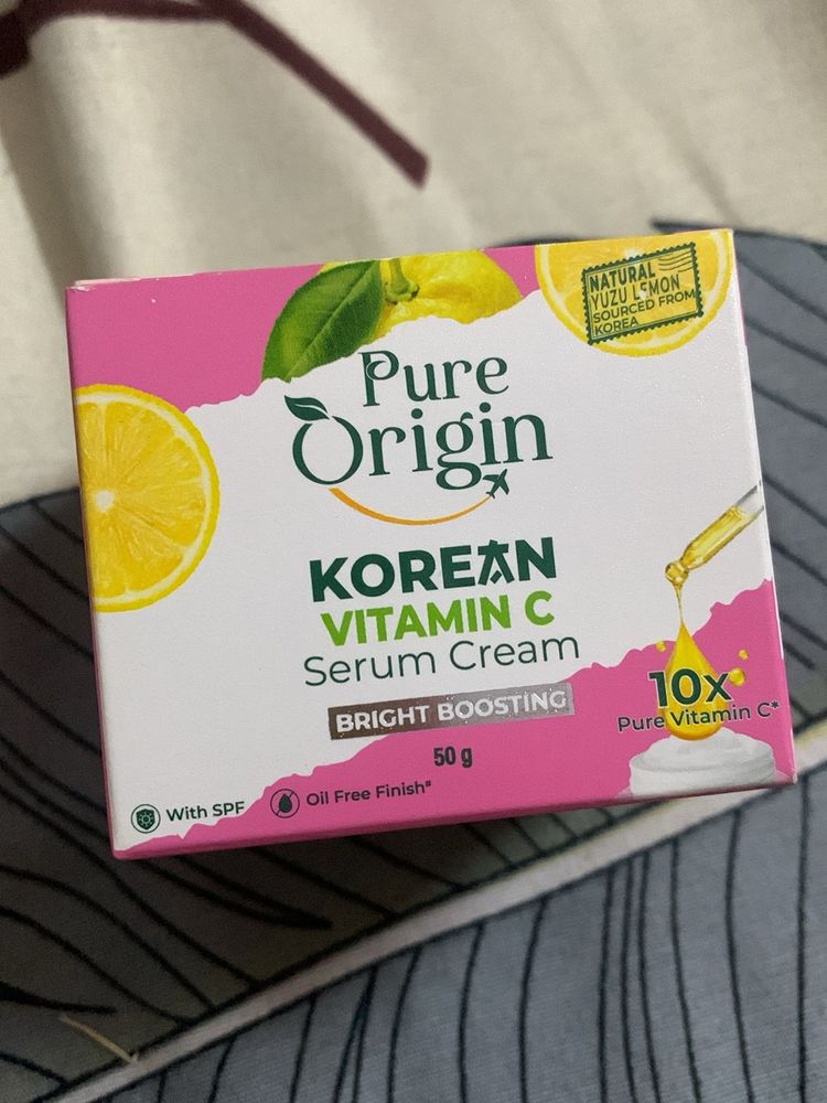 Pure Origin Serum Cream