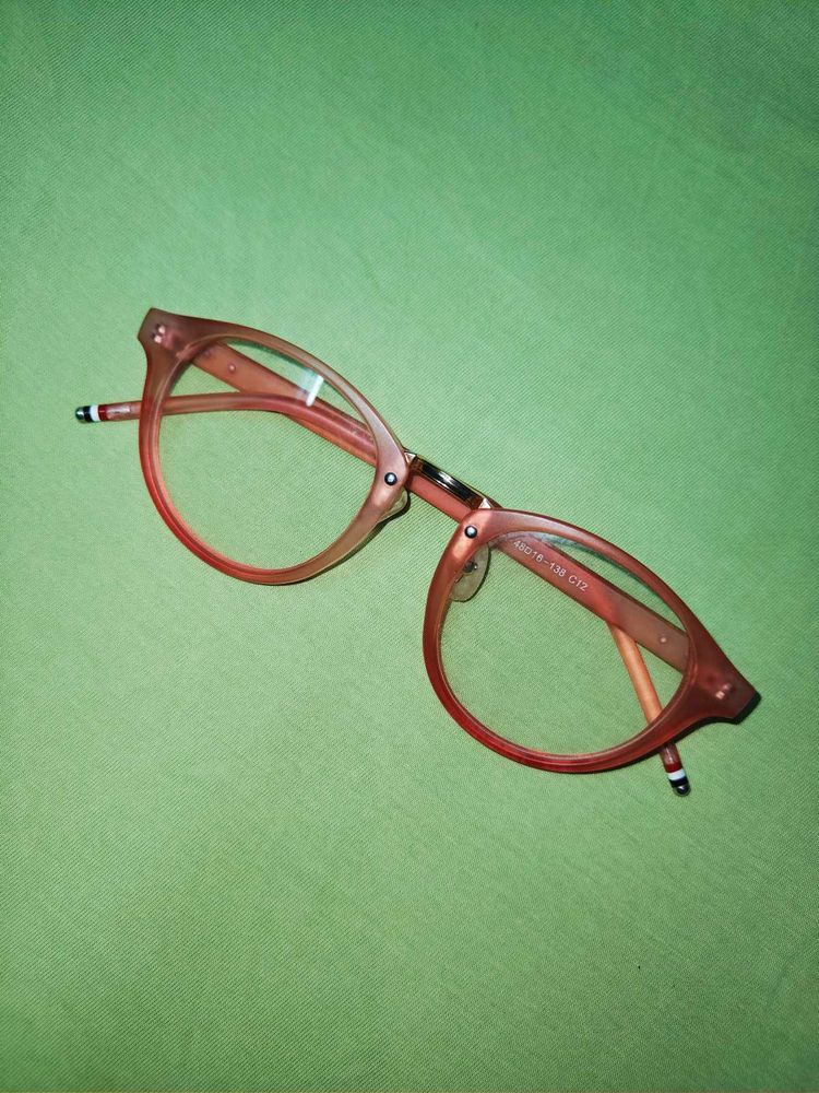 Pink Stylish Korean Glasses
