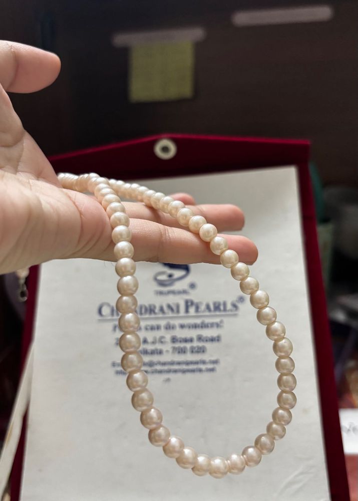 Chandrani Pearl Necklace💕
