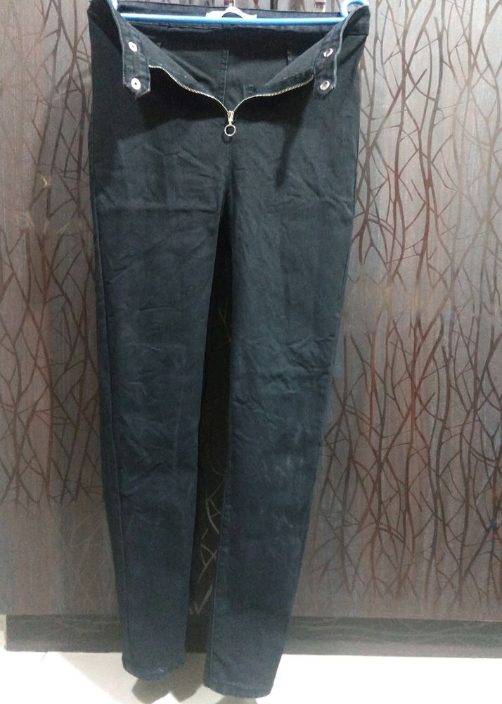 Aka Chic High Waisted Black Denim Jeans