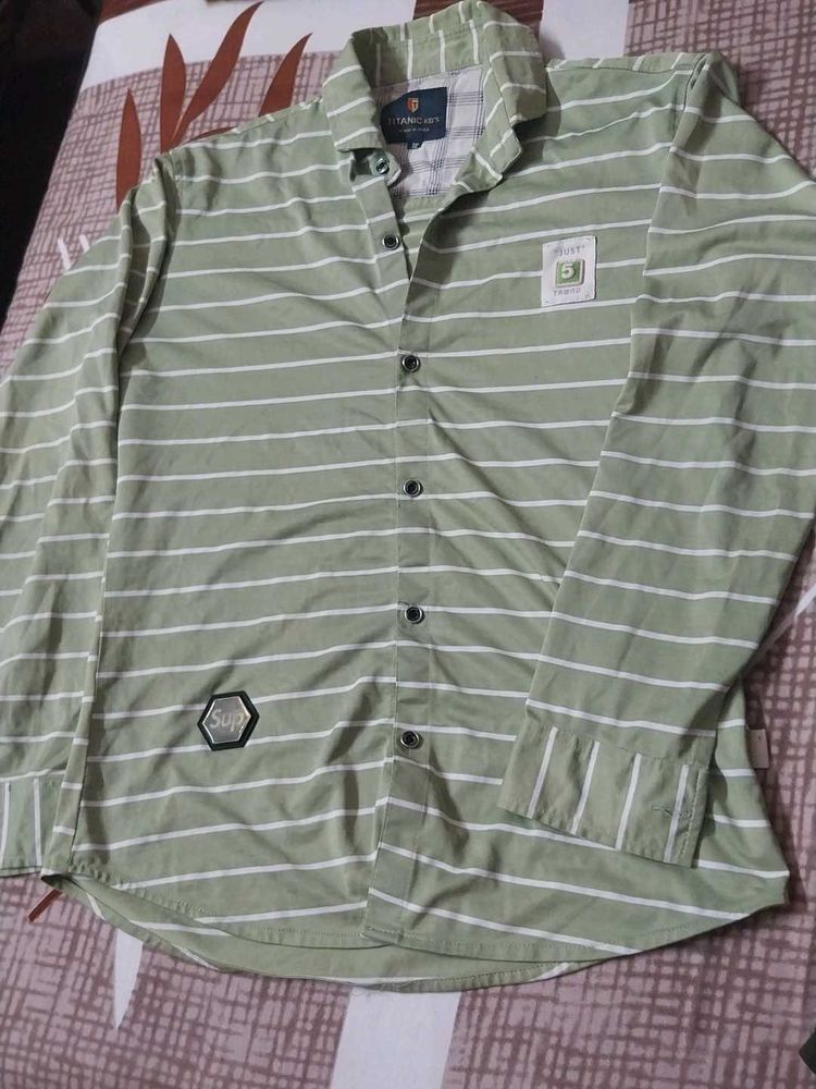 Striped Casual Shirt