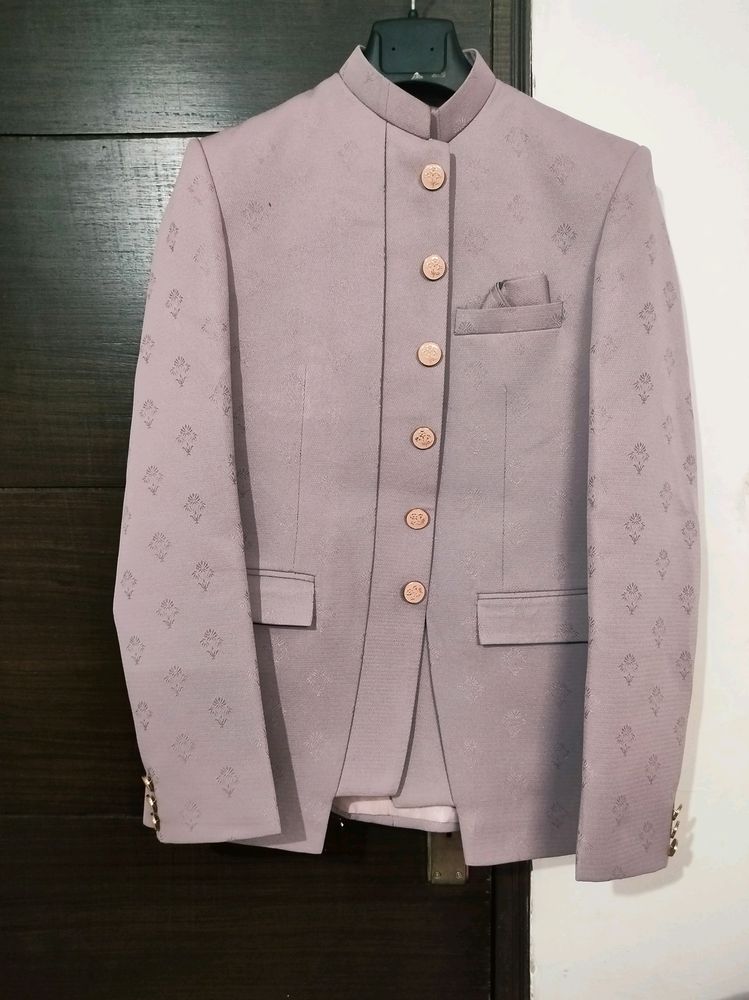 Jodhpuri Suit Set Onion Pink