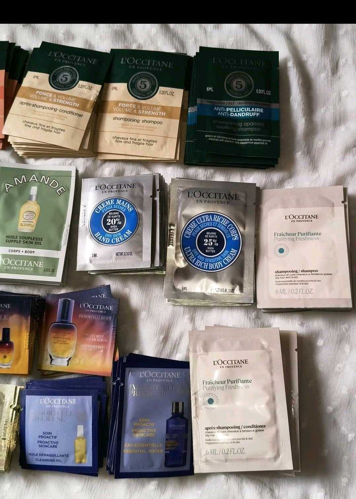 L'Occitane any 10 Sample pack