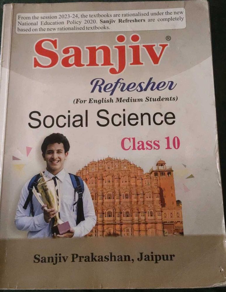 Sanjiv Refresher Social Science - Class 10