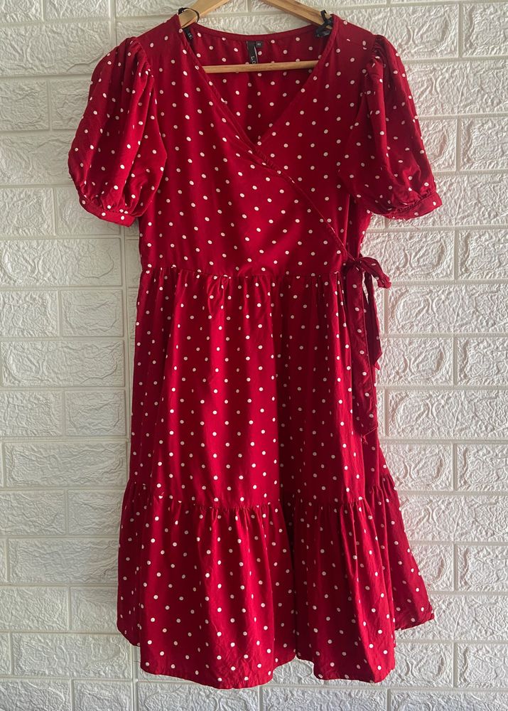 Red Polka Dot Dress