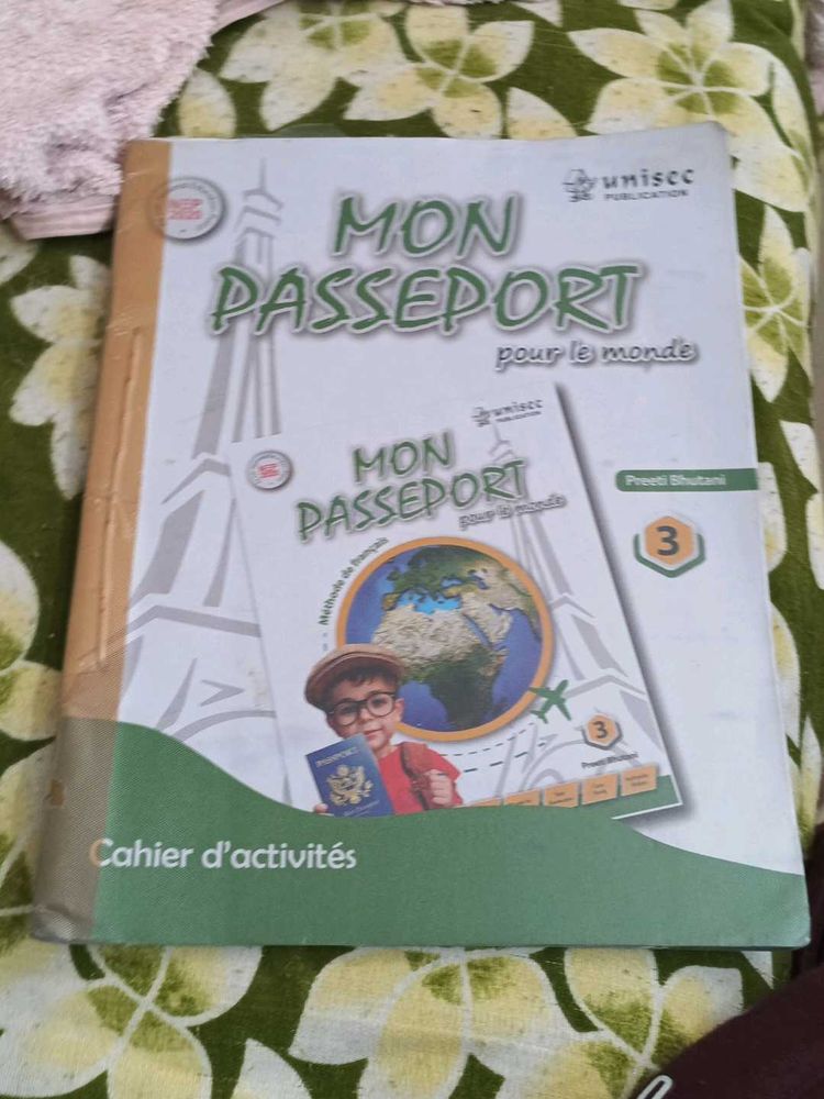 MON PASSPORT WORKBOOK FRENCH CLASS8TH