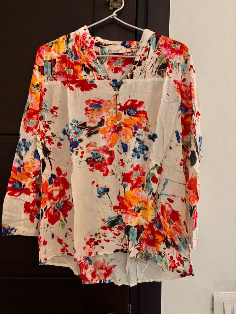 Floral Long Sleeve Top