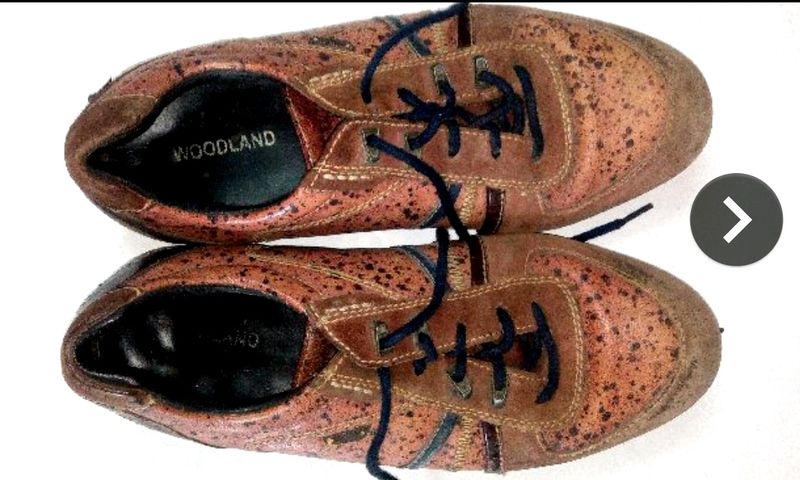 Woodland Cherry Red Shoes. Shoe Pair (US Size 10,