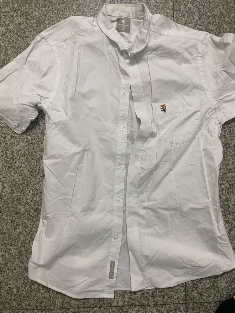 White Casual Shirt