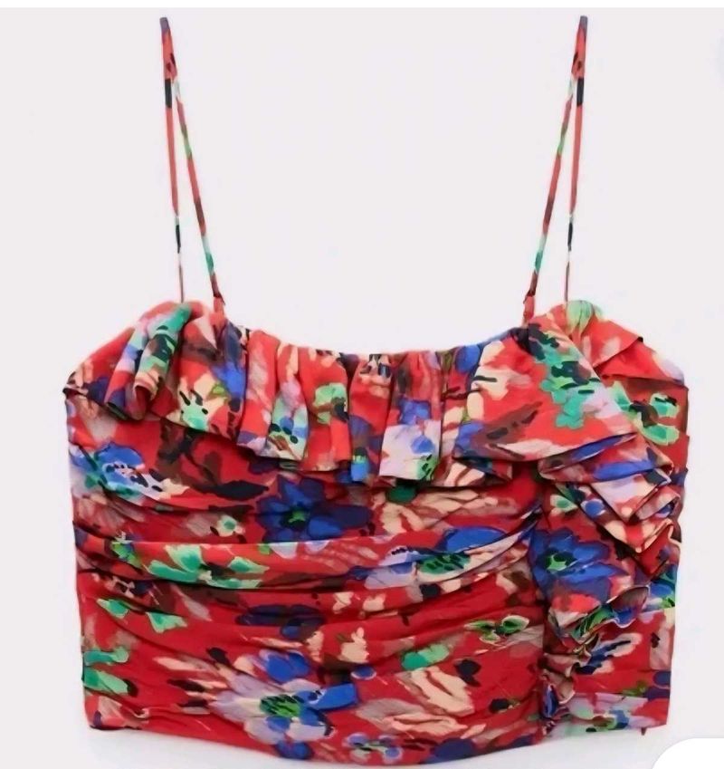 Zara Corset Crop Top