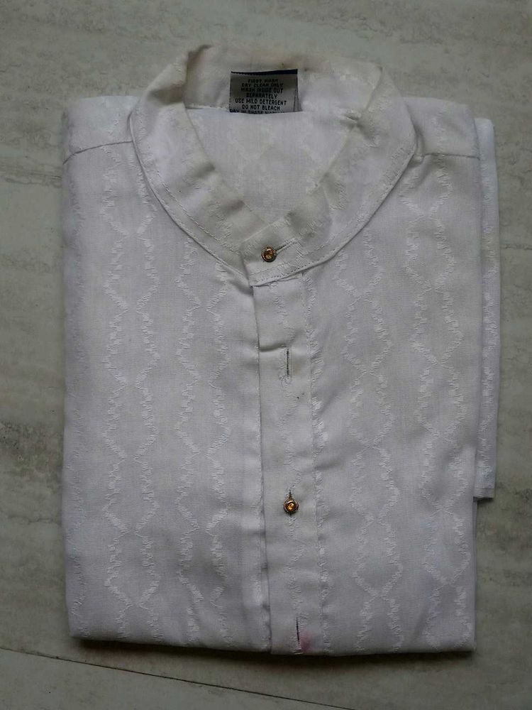Men&#39;s White Kurta
