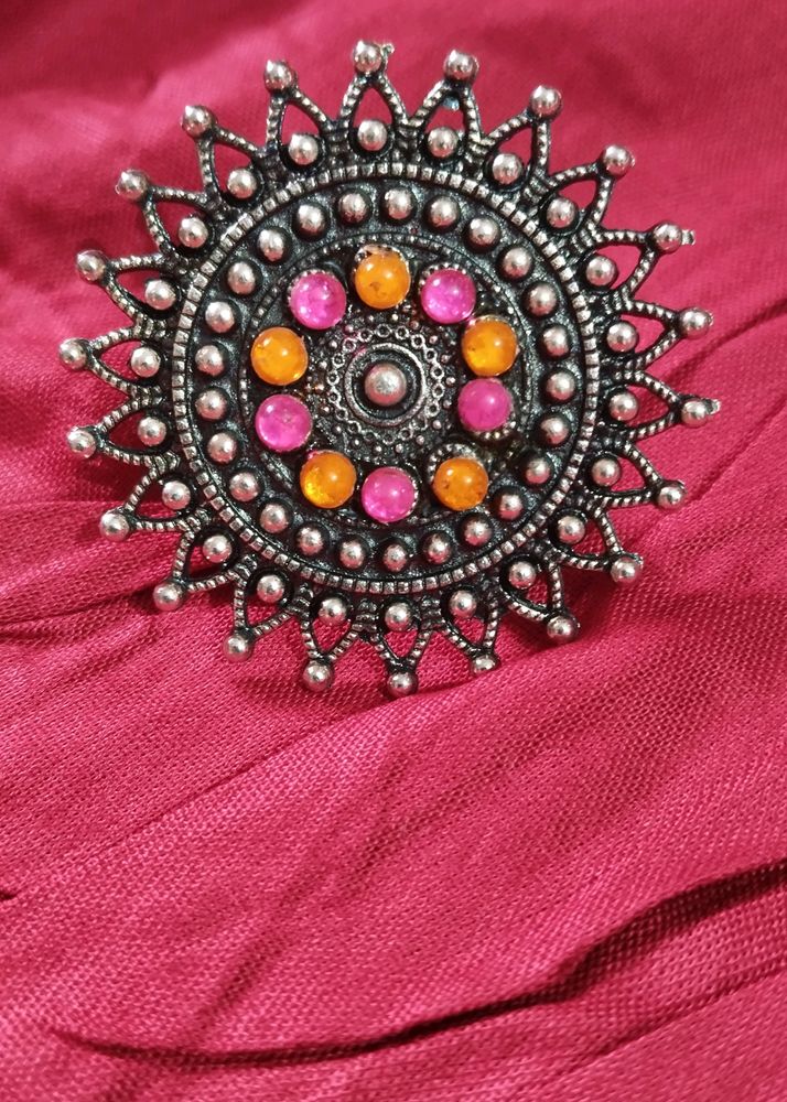 Black Metal Ring