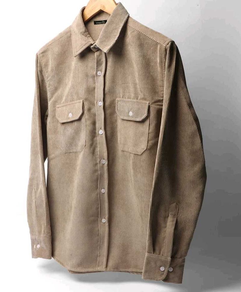 Corduroy Shirt - Casual Style