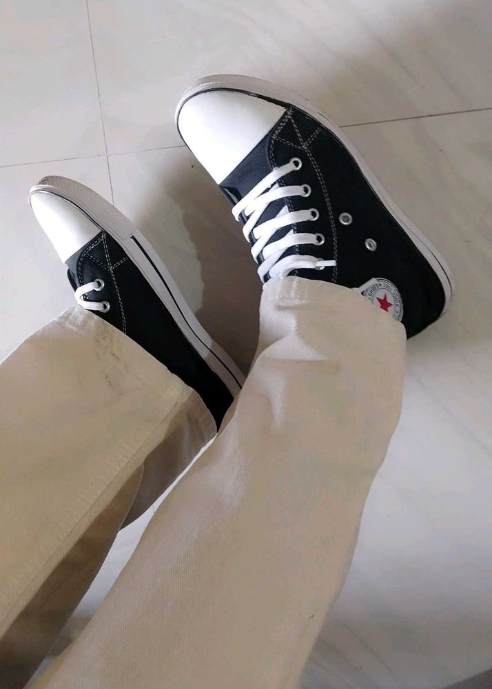 Classic Black Sneakers