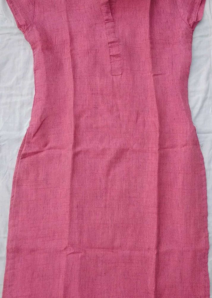 Pink Kurta - Casual Comfort