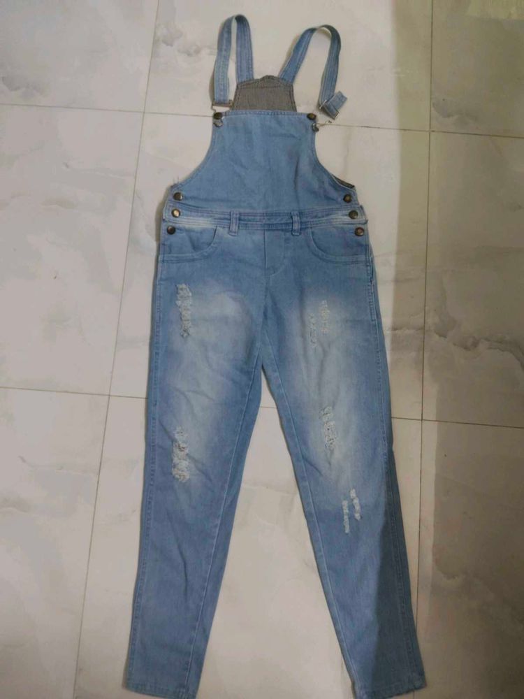 Denim Overalls