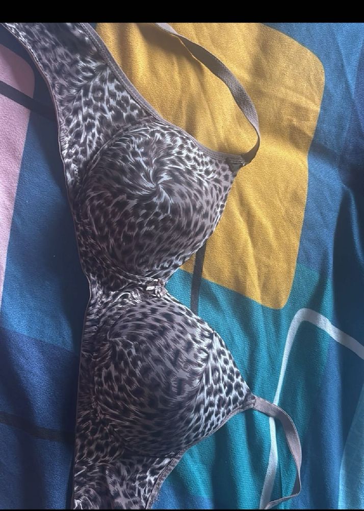 Leopard Print Bra