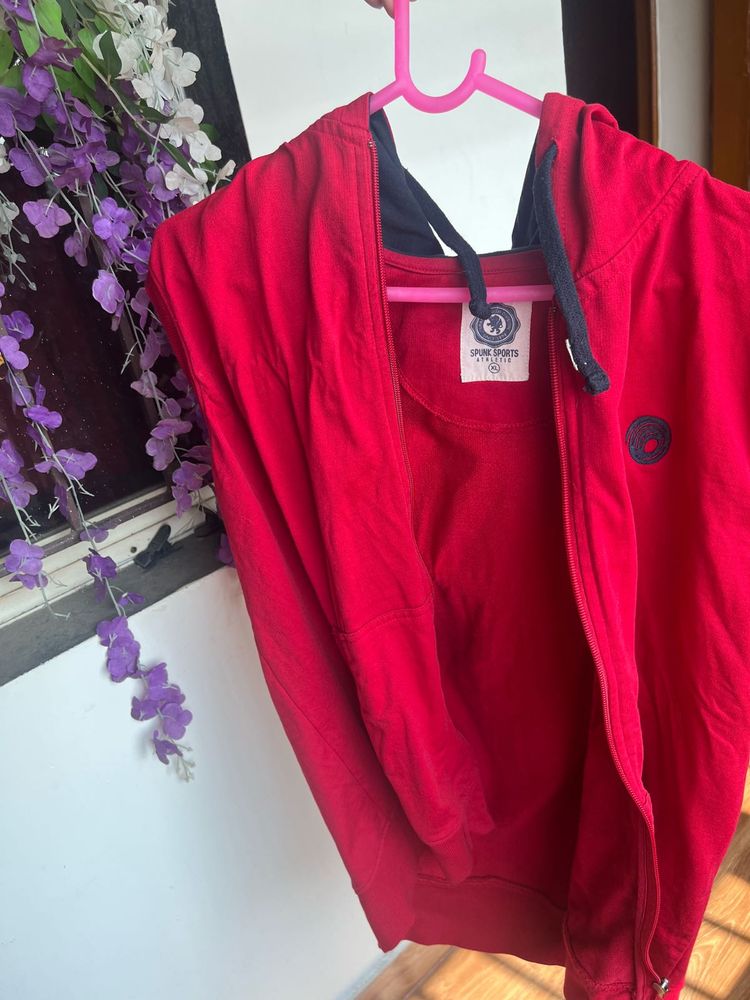 Red Hoodie - Casual &amp; Comfy